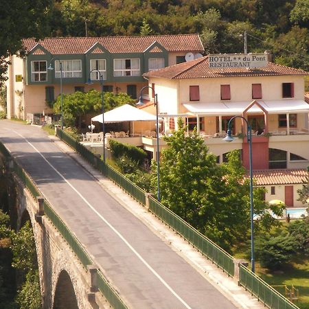 Logis Hotel Restaurant Du Pont Ambialet المظهر الخارجي الصورة