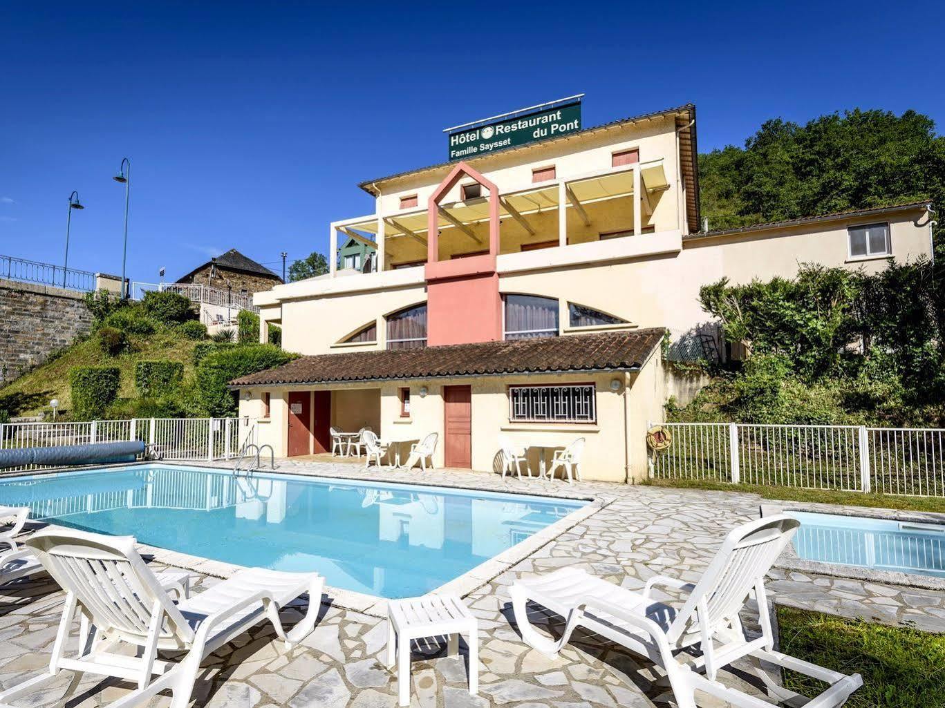 Logis Hotel Restaurant Du Pont Ambialet المظهر الخارجي الصورة