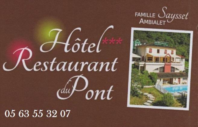 Logis Hotel Restaurant Du Pont Ambialet المظهر الخارجي الصورة